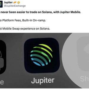 JupiterExchange Launches iOS Mobile App for Solana with 1-Tap Swap, Zero Fees, and Multiple Payment Methods