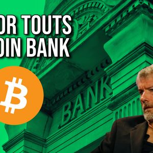 Michael Saylor Wants to Turn Microstrategy Into a Bitcoin Bank