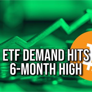 Crypto Markets Trade Sideways as ETF Demand Hits Six-Month High