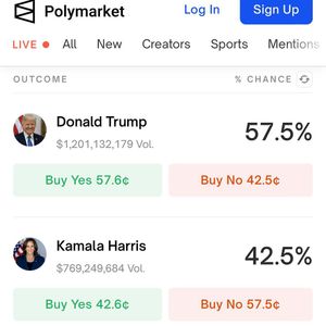 Polymarket's US Election Prediction Market Surpasses $3.2 Billion in Volume a Day Before Election