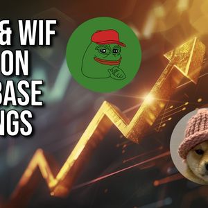 Memecoins Fly as Coinbase Lists PEPE and WIF