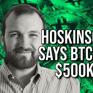 Cardano Founder Charles Hoskinson Says BTC Will Reach $500k in Two Years