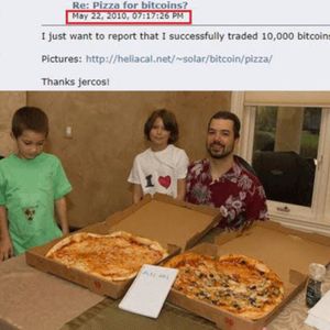 Bitcoin Hits $100,000, Turning 2010's $30-40 Pizza Purchase into $1 Billion