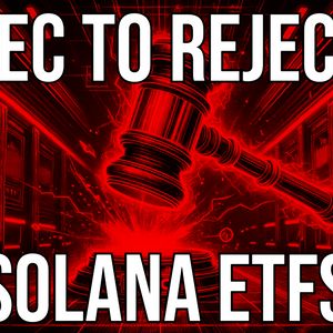 SEC Is Reportedly Readying To Shoot Down Solana ETF Applications