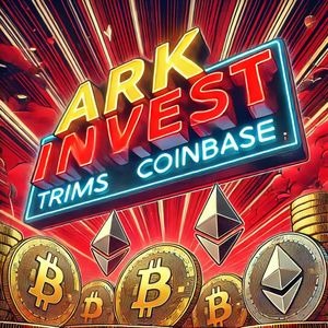 Ark Invest Sells $3.9M in Coinbase Shares as Stock Drops 10% to $279.86; Bitcoin at $100K