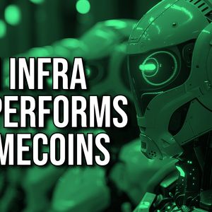 AI Token Infrastructure Outperforms Agents and Memecoins