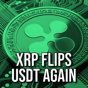 XRP Overtakes Tether to Become Third-Largest Cryptocurrency