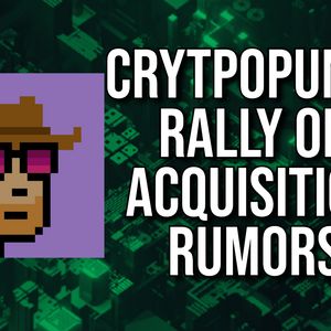 CryptoPunks Rally on IP Acquisition Speculation