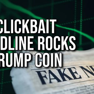TRUMP Dumps, then Rebounds on Misleading Headline