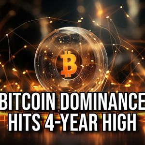 Bitcoin Dominance Hits New Cycle High