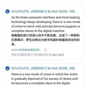 Hu Lezhi Burns $1.65M in ETH and Donates $5.35M to WikiLeaks, Accuses Kuande Investment CEOs of Brain-Computer Weapon Use