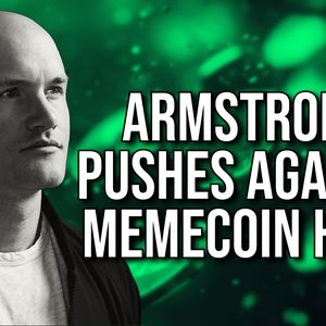 Coinbase CEO Brian Armstrong is Still Bullish on Memecoins