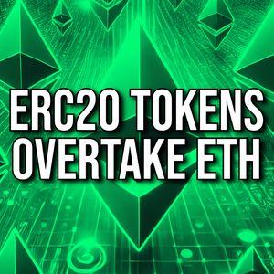 Ethereum ERC20 Tokens Are Now More Valuable than ETH