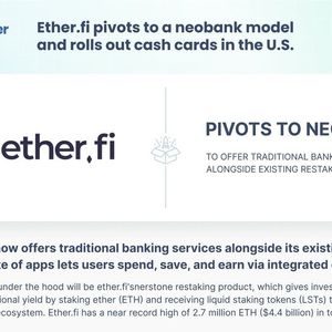 EtherFi Launches World’s First Non-Custodial DeFi Bank with Cash Cards and Restaking in US
