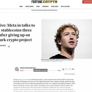 Meta Eyes Stablecoin Payments for 3.35 Billion Users as Stripe Expands to 101 Countries