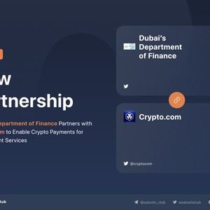 Dubai Partners With Crypto.com to Enable Stable Cryptocurrency Payments for Government Services, Aiming for 90% Cashless Transactions by 2026