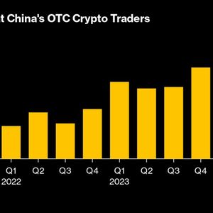 China’s Shadowy Crypto Brokers Lure $75 Billion as Economy Toils