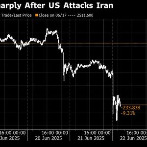Ether Leads Crypto Selloff as US Attacks Nuclear Sites in Iran