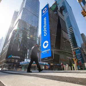 Coinbase Falls After Revenue Misses Estimates on Lower Volumes
