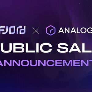 Analog Unveils Fair Launch with Fjord Foundry LBP to Enhance $ANLOG Token Accessibility