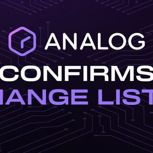 $ANLOG Token Celebrates Listings on Several Exchanges as Analog Begins Trading