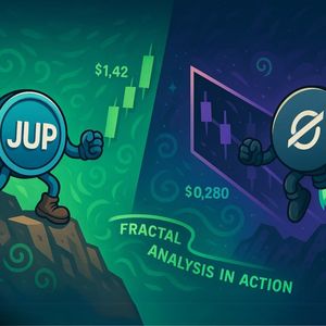 Jupiter (JUP) Approaching Upside Potential, Stellar (XLM) Showing Bullish Structure – Here’s What Fractal Analysis Tells Us