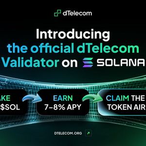 dTelecom Expands Its Blockchain Capabilities by Becoming a Solana Validator