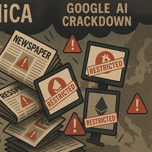 Western Europe’s Crypto Media Enters Freefall as MiCA Bites and Google Cracks Down on AI Content, Outset PR Says