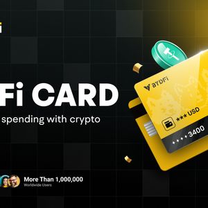 BYDFi Card Officially Launches: One Card to Seamlessly Bridge Web3 Assets and Real-World Spending