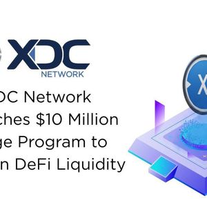 XDC Network Introduces $10 Million XDC Surge Incentive for Enhanced DeFi Liquidity