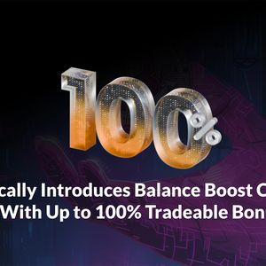 Coinlocally Introduces Balance Boost Campaign with Up to 100% Tradeable Bonus