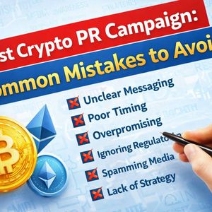First Crypto PR Campaign: 7 Common Mistakes to Avoid
