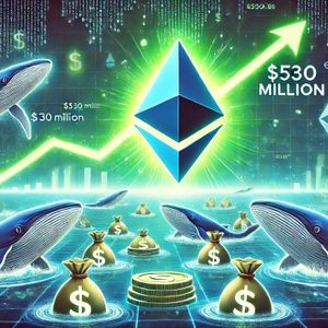 Ethereum Bullish Signal: Whales Show $530 Million Buying Spree