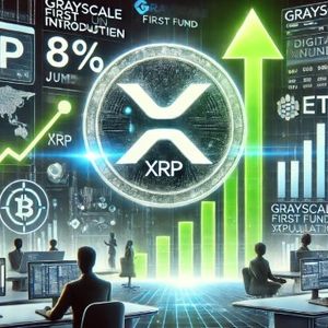 XRP Price Jumps 8% As Grayscale Introduces First Fund, ETF Speculation Grows