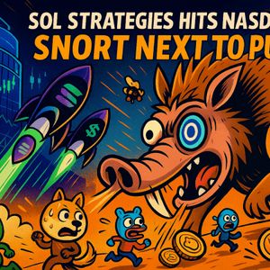 Solana Pumps as SOL Strategies Debuts on Nasdaq: Is $SNORT Next to Explode?