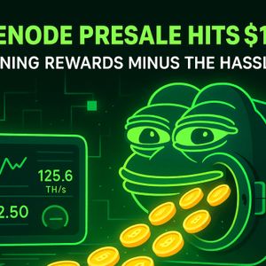 PEPENODE Presale Hits $1.5M: This GameFi Project Offers Mining Rewards Minus the Hassles