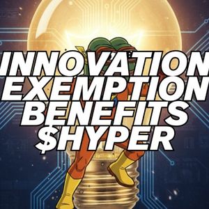 SEC Brings Crypto Innovation Exemptions: $HYPER Benefits