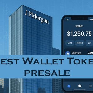 JPMorgan Goes On-Chain on Base as Best Wallet Token Presale Crosses $17M
