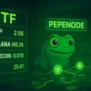 Franklin Templeton ETF Adds Dogecoin, XRP, Solana – Spotlight Turns to PEPENODE’s 10x Potential