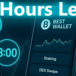 Best Wallet Token Presale Reaches $18M With Just 3 Hours Left