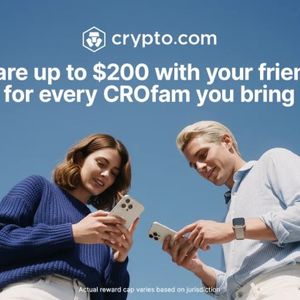 Crypto.com Announces Updated App Referral Feature to Expand User Participation Across the Crypto.com Platform