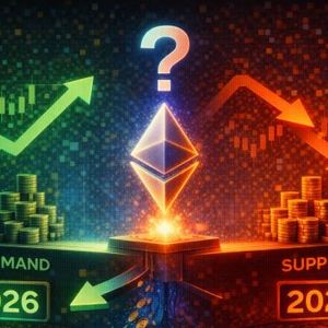 Ethereum Nearing A Turning Point? Supply-Demand Structure Suggest A Shift Is Coming In 2026