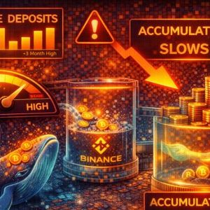 Bitcoin Warning Signal Emerges: Whale Deposits Rise And Accumulation Slows
