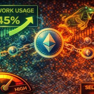 Ethereum Network Usage Jumps Nearly 45% As Bulls Push to Reclaim Higher Levels