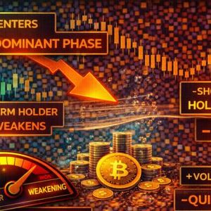 Bitcoin Enters Loss-Dominant Phase: Short-Term Holder SOPR Weakens