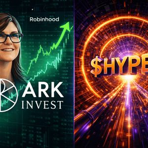 ArkInvest Allocates $32.7M to Robinhood as Bitcoin Hyper Pumps