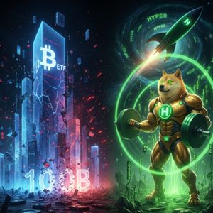 Deflussi dagli ETF Bitcoin per $ 272 miliardi forzano il crollo sotto i 100 miliardi mentre $HYPER pompa