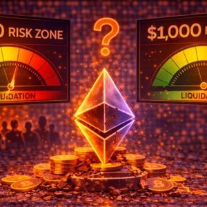 Ethereum Faces Liquidation Zones: Large Holders Cluster Risk Levels Between $1,700 And $1,000