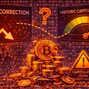 Bitcoin Correction Accelerates Toward Historic Capitulation Zone – Details