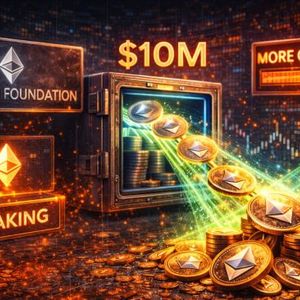 Ethereum Foundation Moves $10M ETH After First-Ever Staking — More Coming?